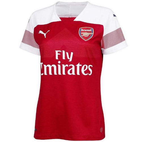 Womens 18-19 Arsenal Home Soccer Jersey Shirt